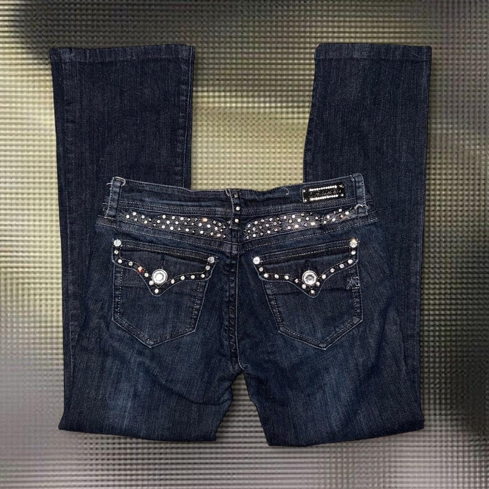 L.A. Idol Y2K Rhinestone Bootcut Jeans